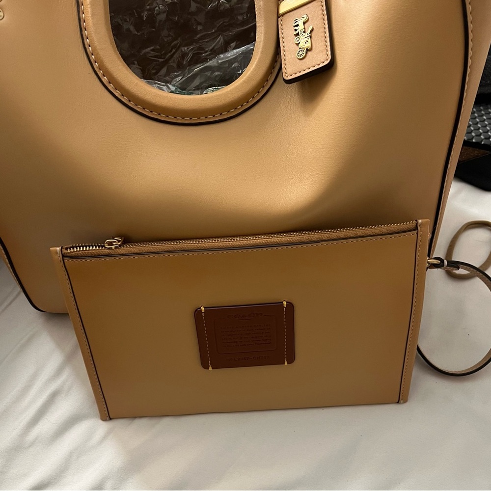 Coach Rae Tote in Tan